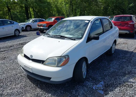 2001 Toyota Echo from USA, damaged, VIN JTDBT123210187482